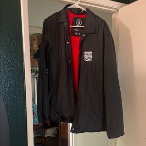 Volcom Men's Black Lightweight Jacket